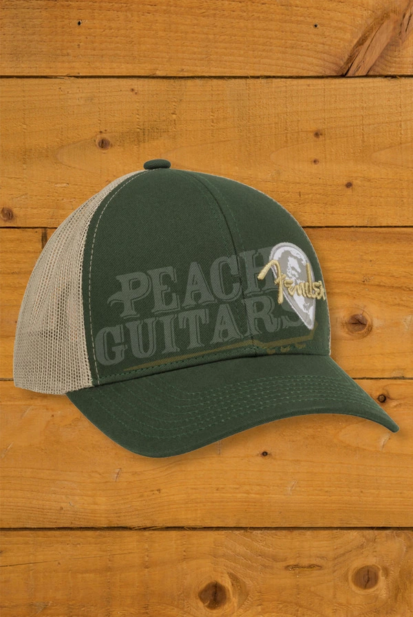 Fender Globe Pick Patch Hat - Green/Khaki - One Size
