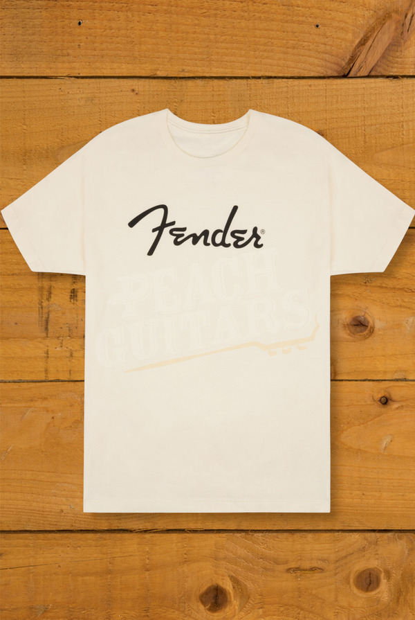 Fender Spaghetti Logo T-Shirt | Olympic White