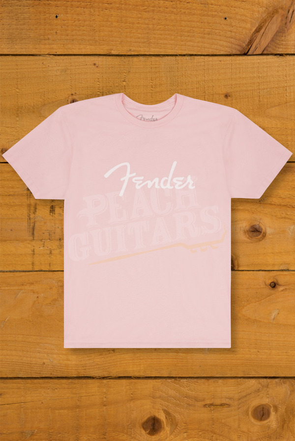 Fender Accessories | Spaghetti Logo T-Shirt - Shell Pink