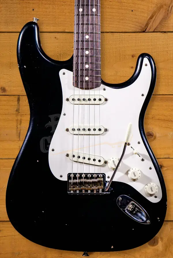 Fender Custom Shop Masterbuilt Kyle McMillin 59 Trans Strat - Journeyman Aged Black