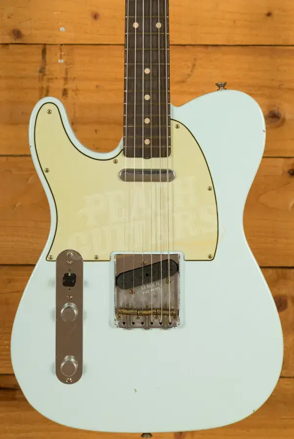 Fender Custom Shop 60 Tele Left-Handed - Journeyman Relic Sonic Blue