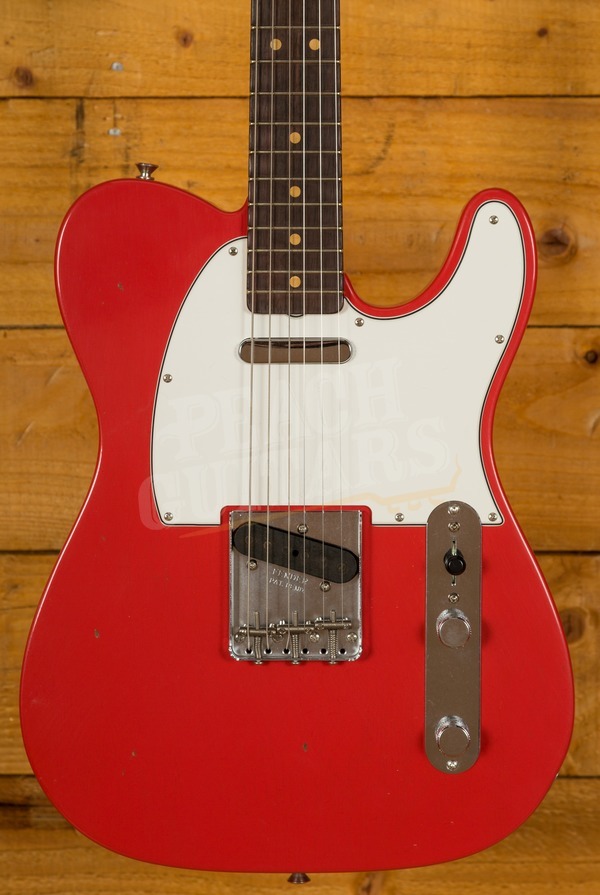 Fender Custom Shop 60s Tele Journeyman Relic Aged Fiesta Red