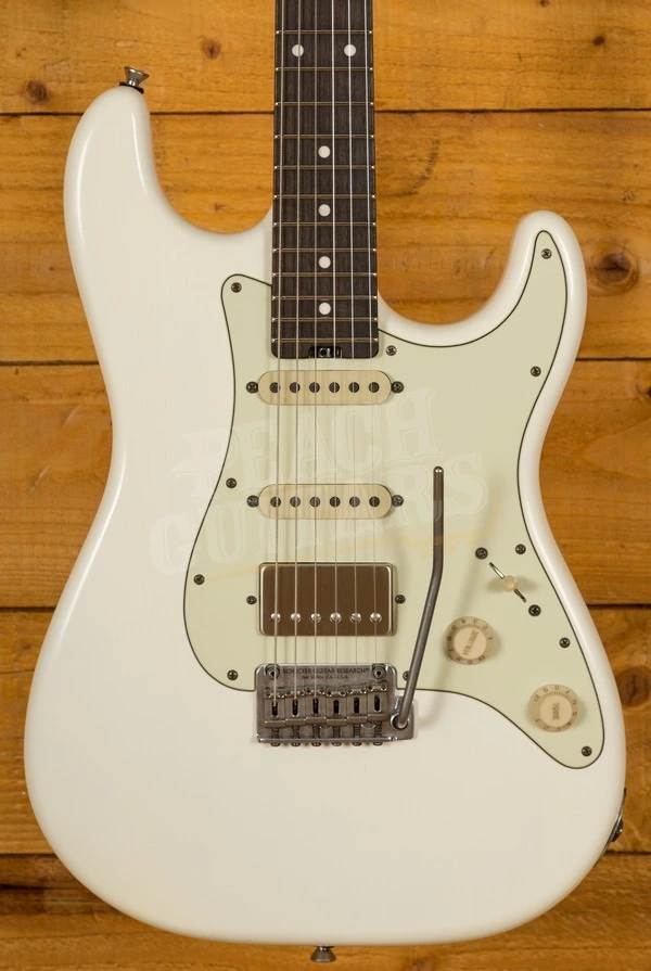 Schecter USA Custom Shop Traditional II Wembley Vintage White