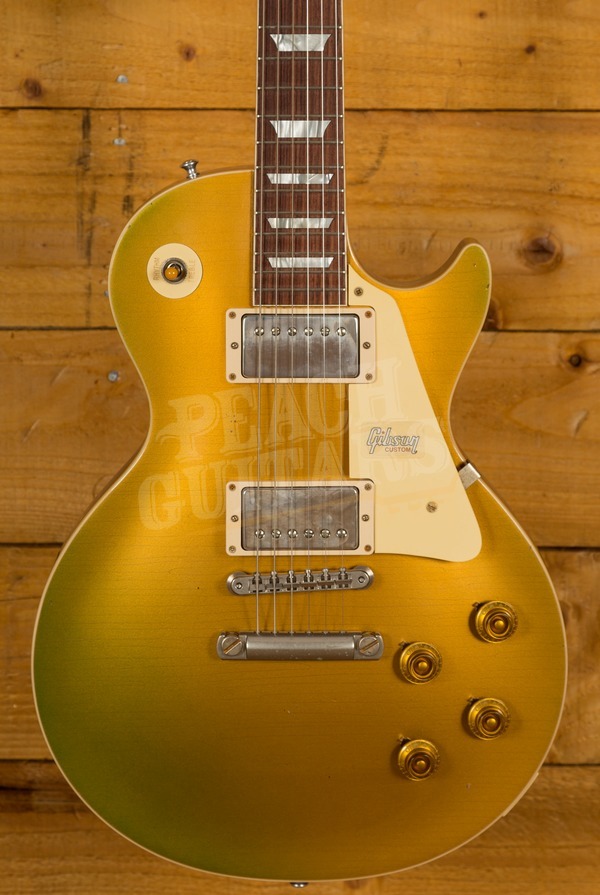 Gibson Custom 57 Les Paul "Heirloom Gold" In House Light Aged