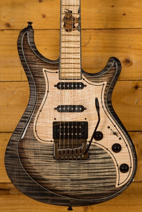 Knaggs Black Rhino #8 Severn X Single Purf Charcoal Burst