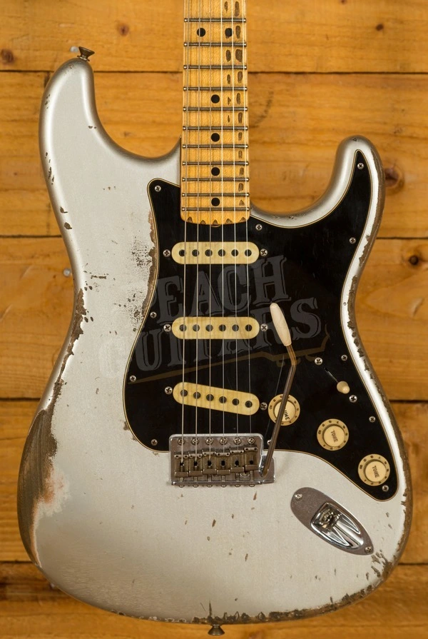 Fender Custom Shop Jason Smith Masterbuilt 69 Strat Relic Inca Silver 