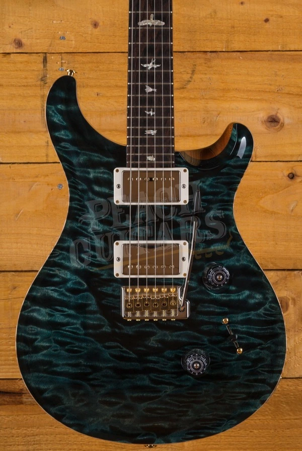 PRS Wood Library Custom 24 Slate Quilt Ziricote Fretboard