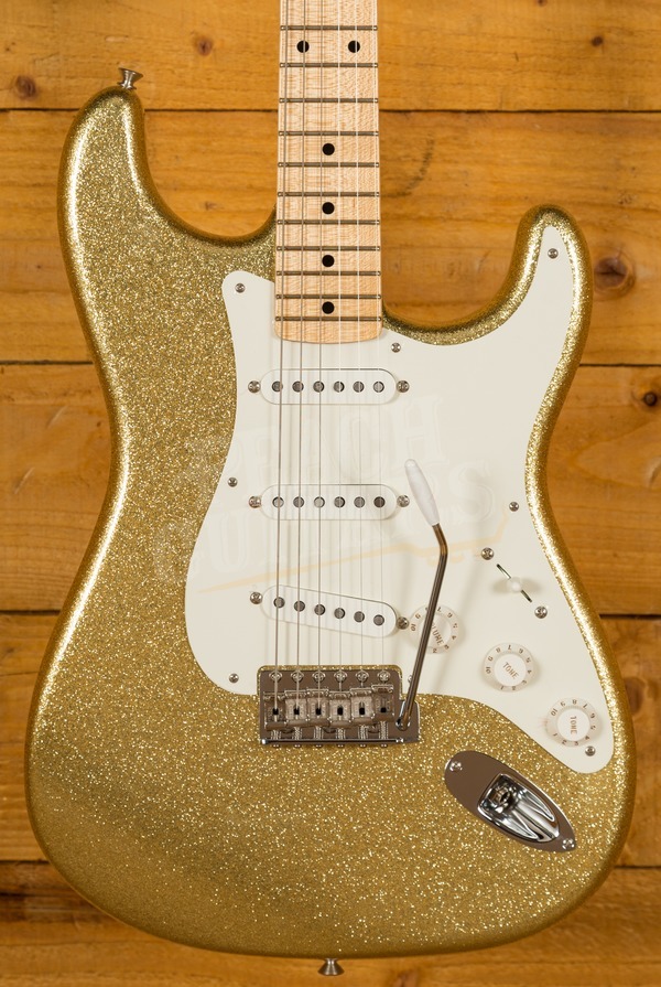 Fender Custom Shop 57 Strat NOS Maple Neck Gold Sparkle 