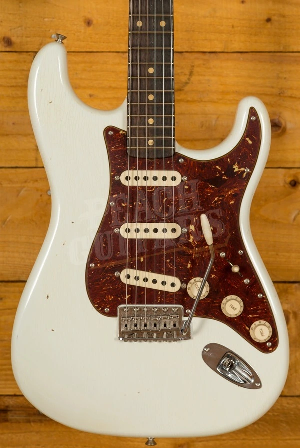Fender Custom Shop 59 Journeyman Relic Strat Olympic White