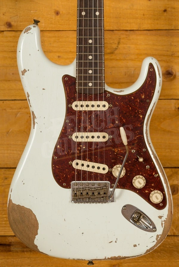 Fender Custom Shop 59 Heavy Relic Strat Olympic White