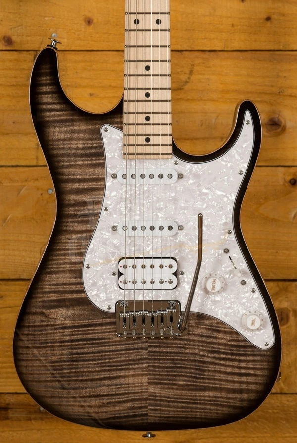 Suhr Standard Pro HSS Trans Charcoal Burst Maple
