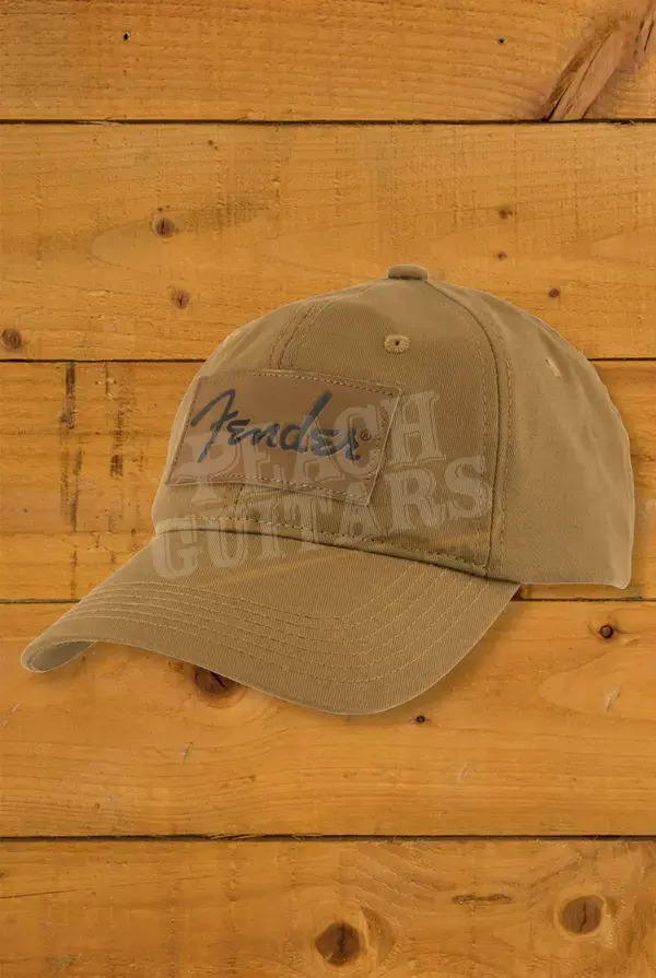 Fender Vintage Badge Hat - Caramel