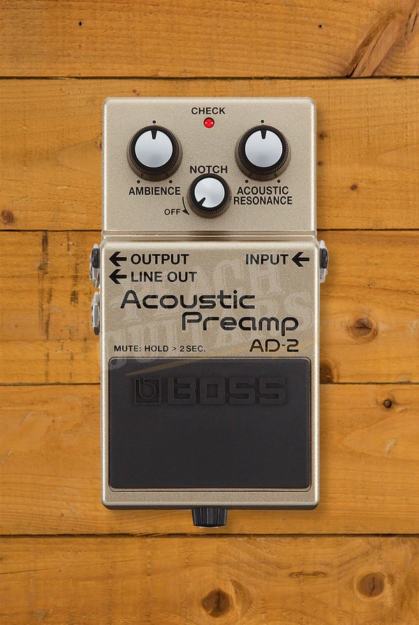 Effects > Acoustic & Vocal FX > BOSS AD-2 | Acoustic Preamp