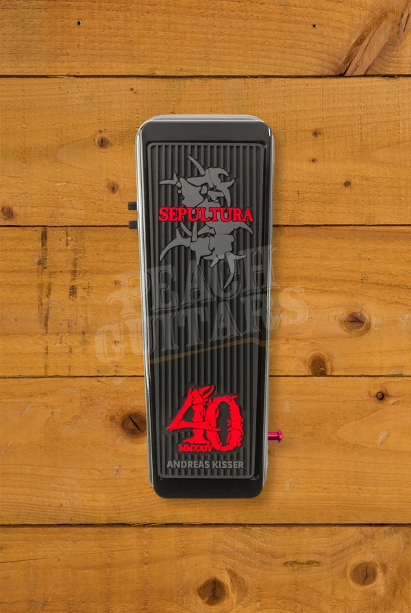 Dunlop Sepultura 40th Anniversary Cry Baby Wah