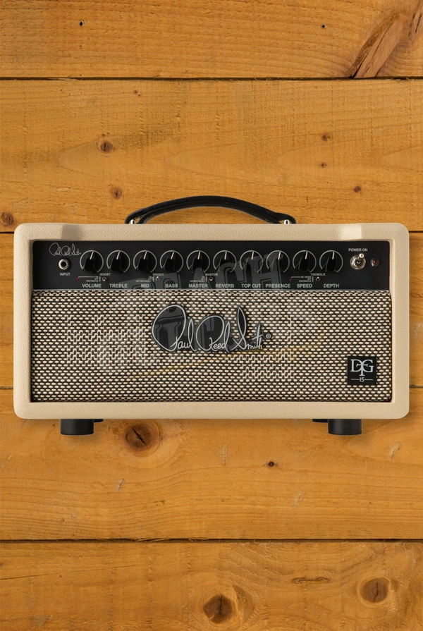 PRS DGT 15 Dave Grissom Signature Electric Guitar Amplifier Head - 15W - Blonde Tolex