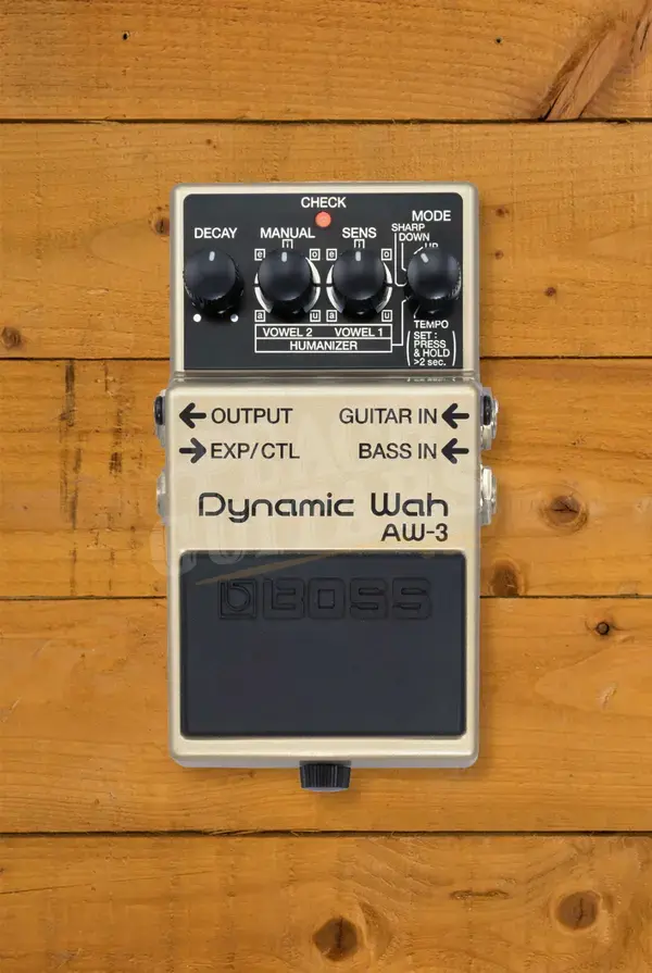 BOSS AW-3 Dynamic Wah Guitar & Bass Pedal