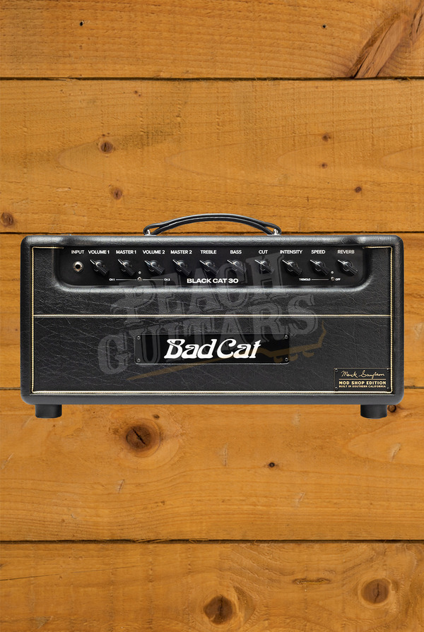Bad Cat Mod Shop Black Cat 30 Electric Guitar Amplifier Head - 30W