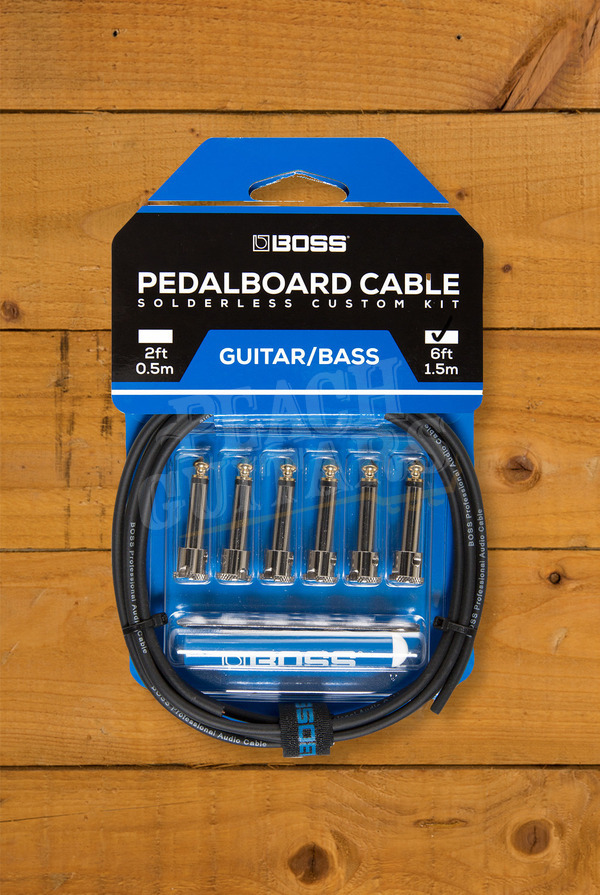 BOSS BCK-6 | Solderless Pedalboard Cable Kit