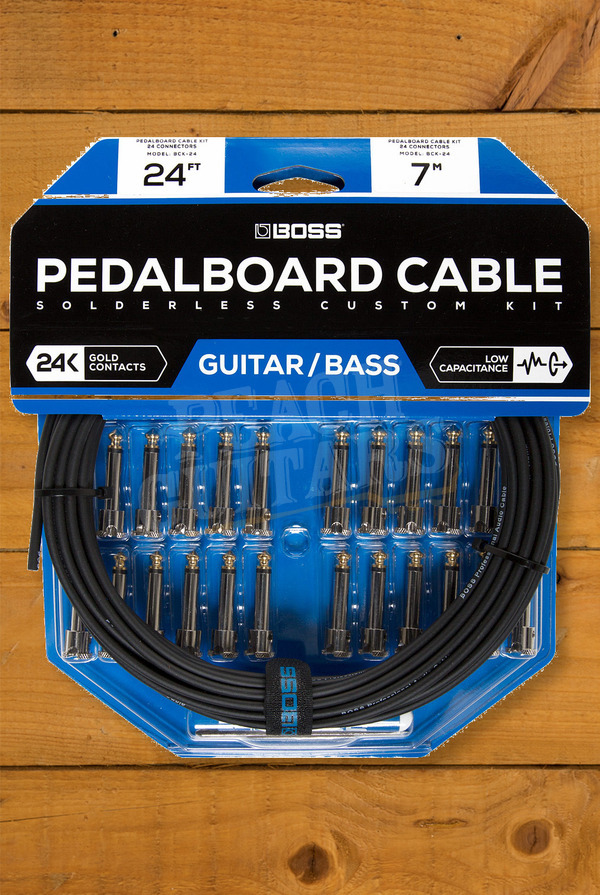 BOSS BCK24 Solderless Pedalboard Cable Kit