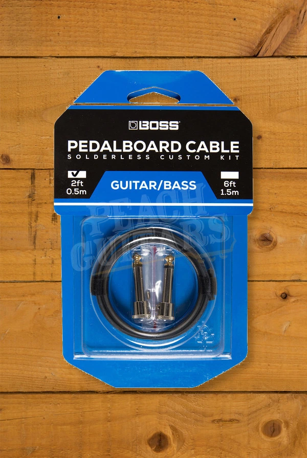 Boss BCK-2 Solderless Pedalboard Cable Kit - 0.5m