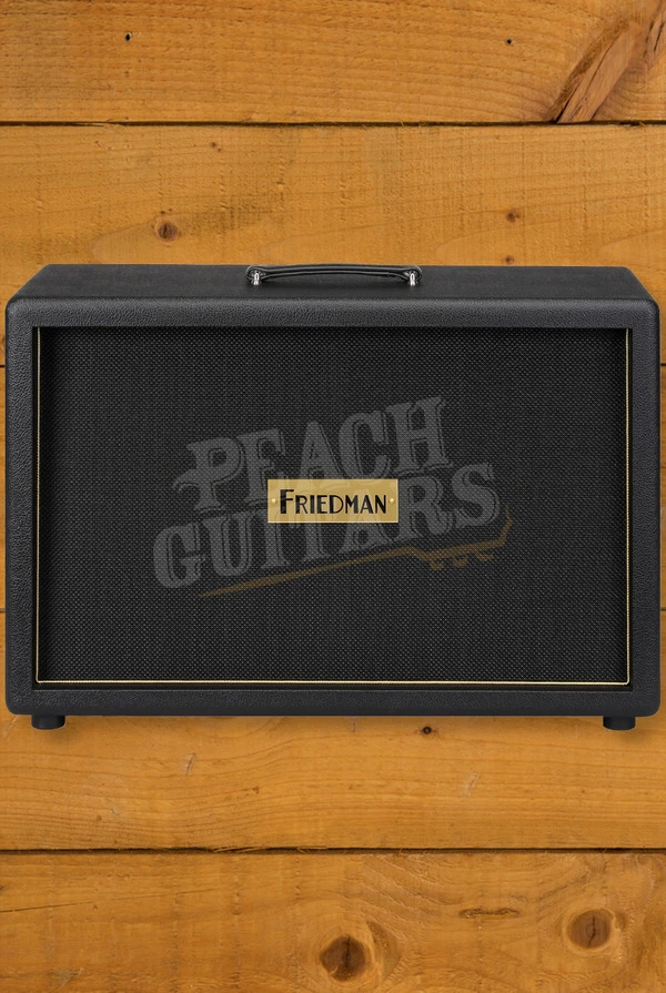 Friedman Horizontal 212 | 2x12 Cabinet - Black Grill