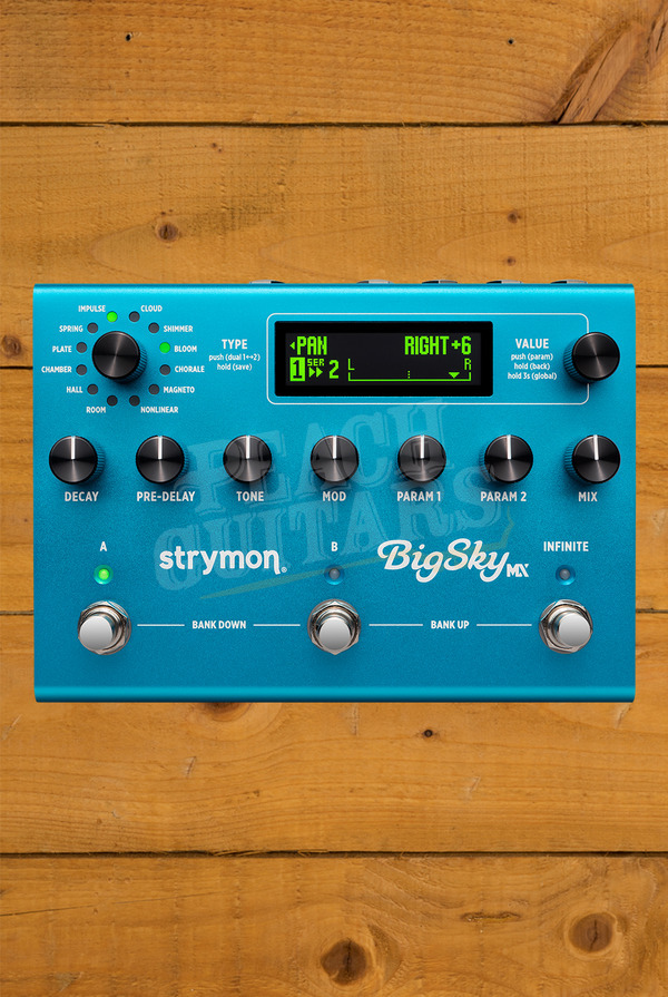 Strymon BigSky MX | Dual-Engine Multidimensional Reverb