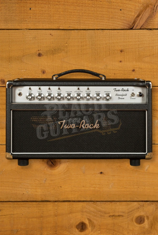 Two-Rock Bloomfield Drive 100/50 Watt Head with Silver Knob Black