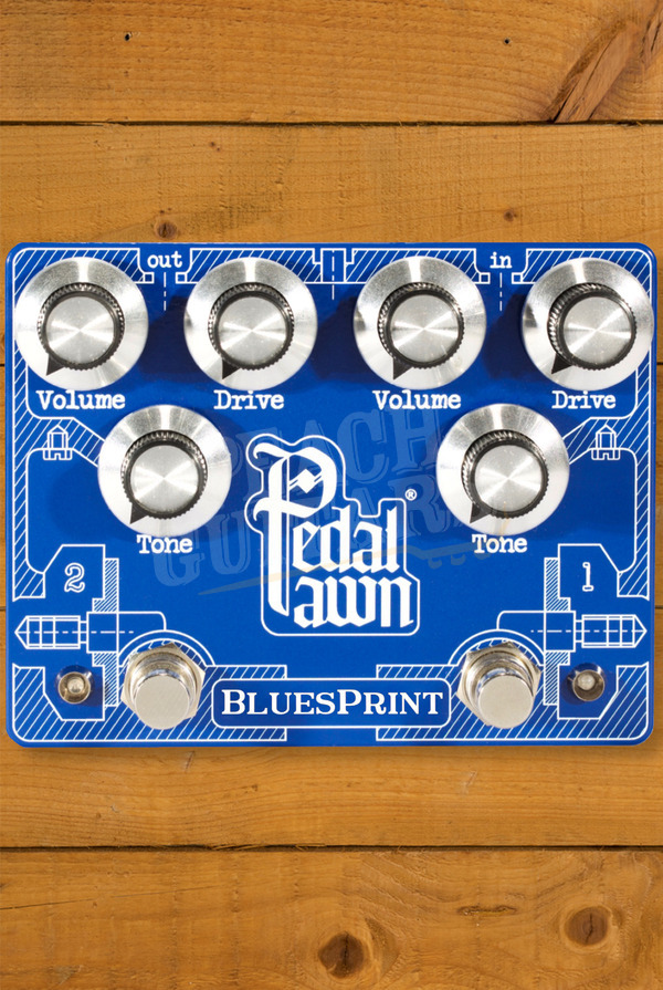 Pedal Pawn BluesPrint | TS & BB Style Dual Overdrive