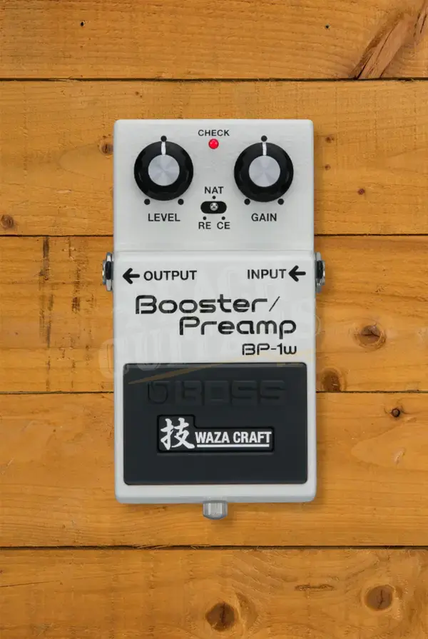 BOSS BP-1w Waza Craft Booster/Preamp Pedal