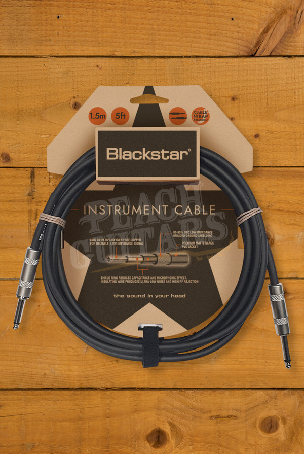 Blackstar Standard Instrument Cable | 1/4" - 1/4" - 5'