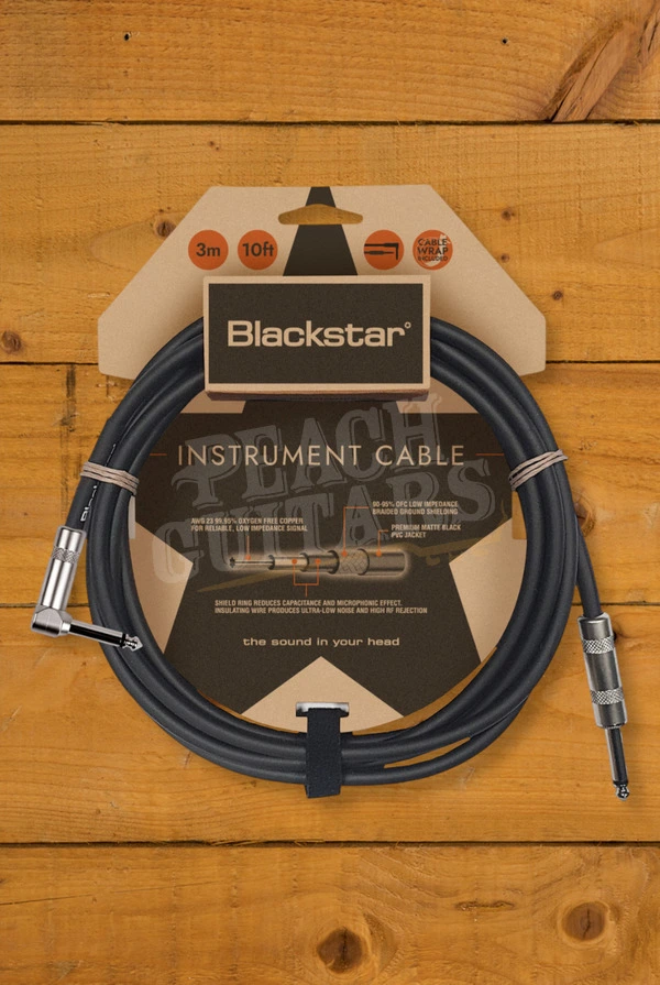 Blackstar 3m Angled Standard Instrument Cable