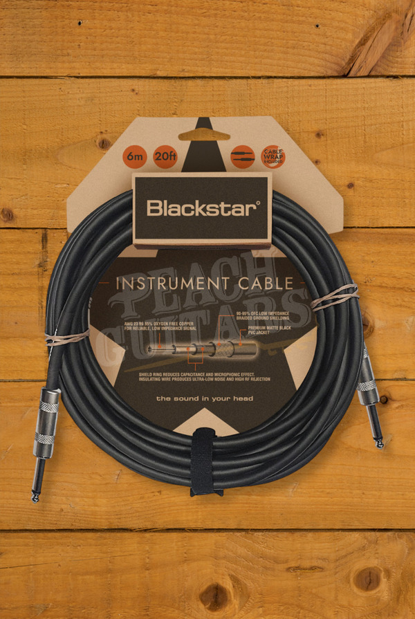 Blackstar Standard Instrument Cable | 1/4" - 1/4" - 20'