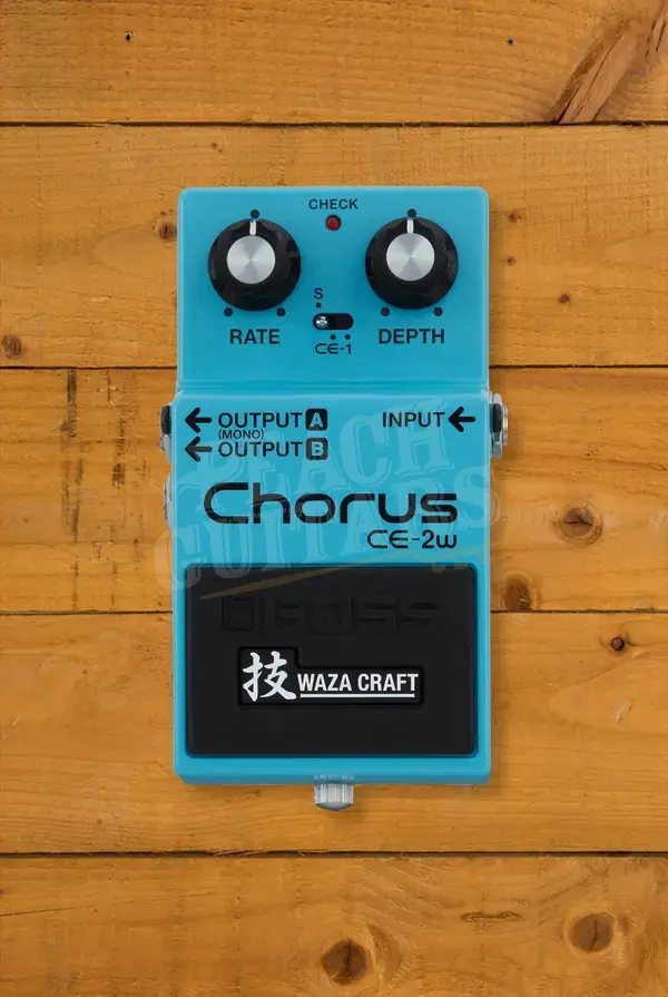 BOSS CE-2w Waza Craft Stereo Chorus Pedal
