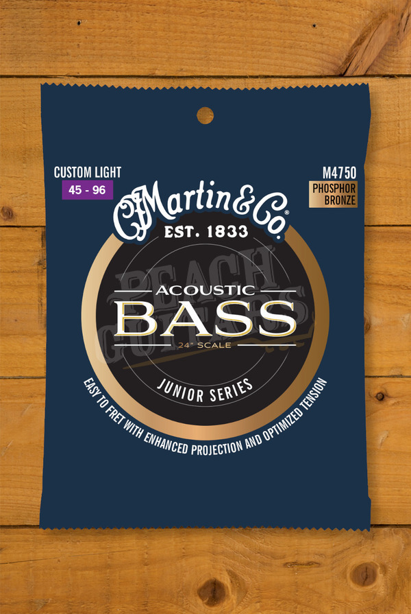 Martin Accessories | Acoustic Bass - Junior Series - Phosphor Bronze Custom Light 45-96