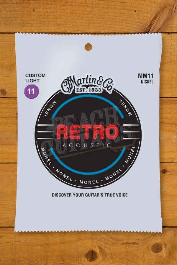 Martin Accessories | Retro Monel - Custom Light 11-52