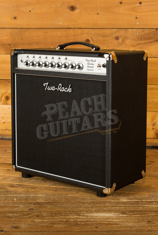 Two-Rock Classic Reverb Signature 50 Watt Combo Silver Knobs