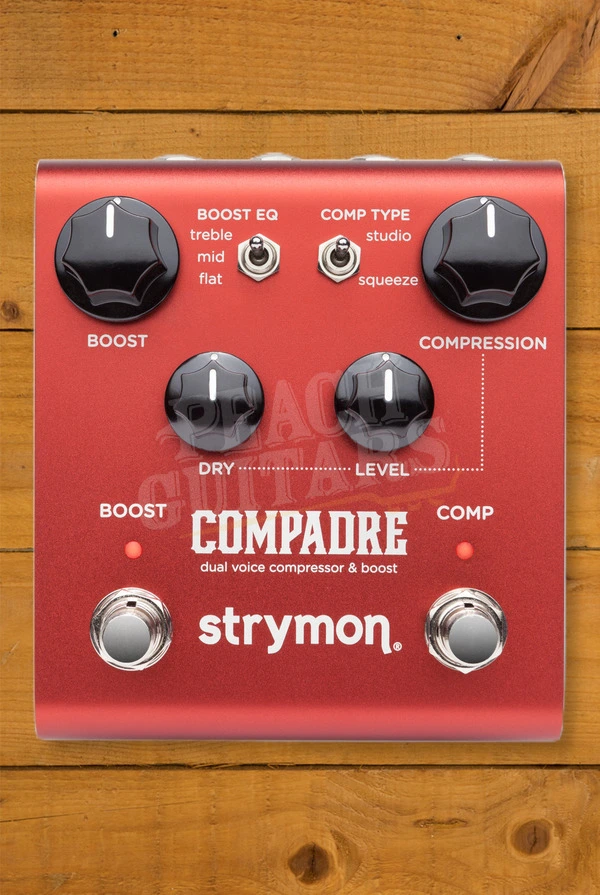 Strymon Compadre | Dual Voice Compressor & Boost