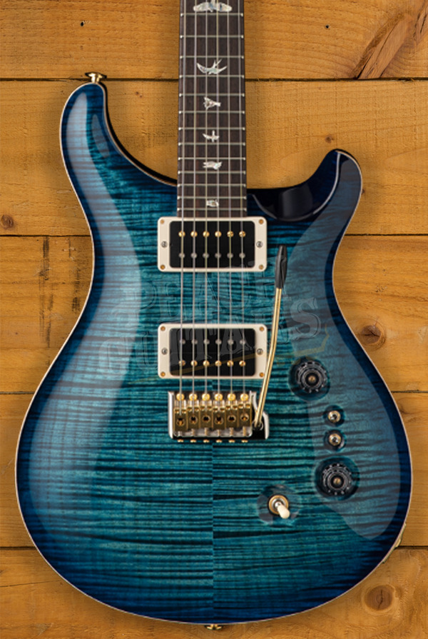 PRS Custom 24-08 - Cobalt Blue Pattern Thin - Peach Guitars