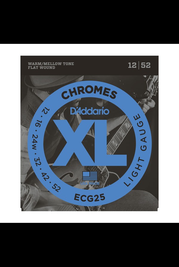 D'addario - 12-52 XL Chromes Light