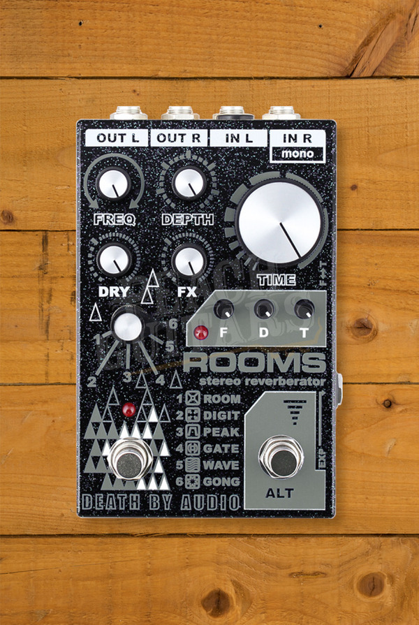 Death By Audio Rooms | Stereo, Multi-Function Digital Reverb