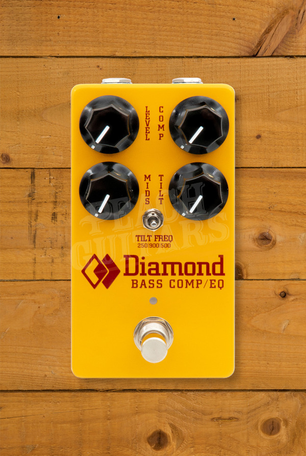 Diamond Bass Comp/EQ | Optical Bass Compressor & Tilt EQ