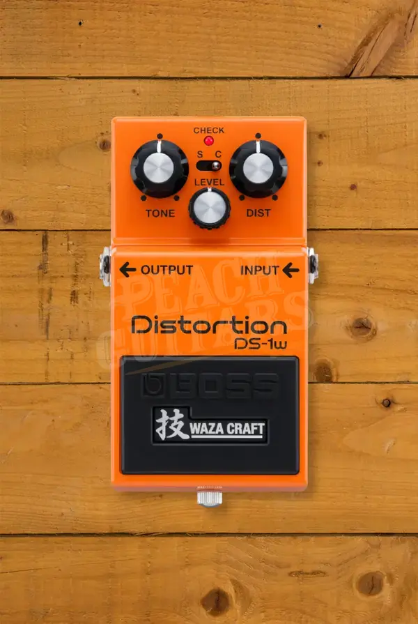 BOSS DS-1w Waza Craft Distortion Pedal