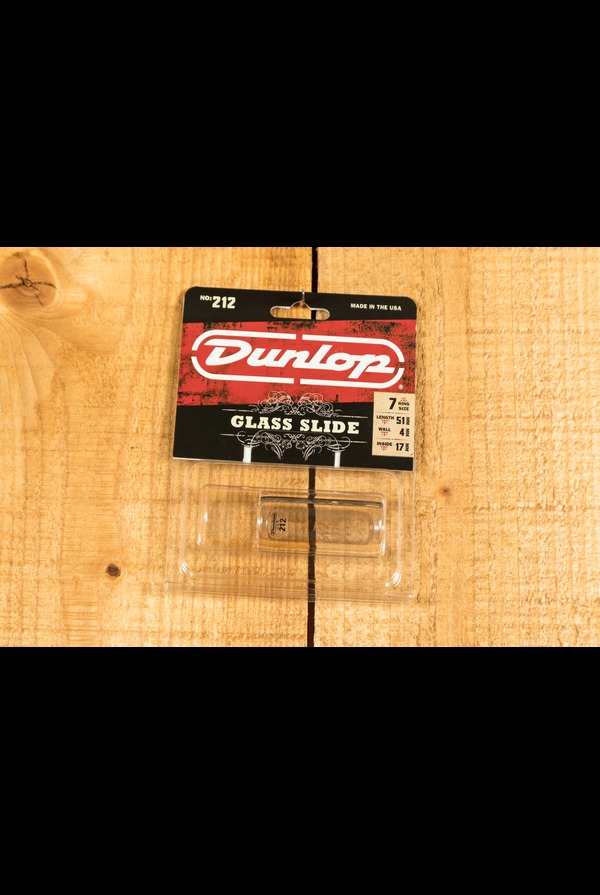 Jim Dunlop 212 Glass Slide Heavy - Small Short