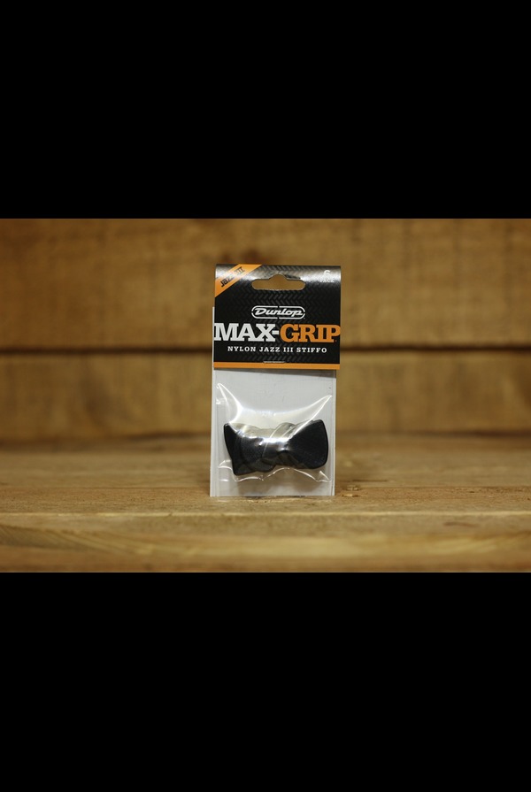 Dunlop Picks - Jazz III Max-Grip Stiffo Nylon - Players Pack