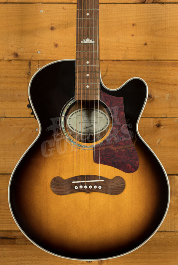 Epiphone J-200 EC Studio Parlor | Vintage Sunburst