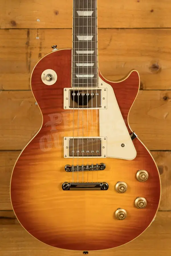 Epiphone Inspired by Gibson Les Paul Standard 50s Figured | Washed Cherry Sunburst w/Gigbag