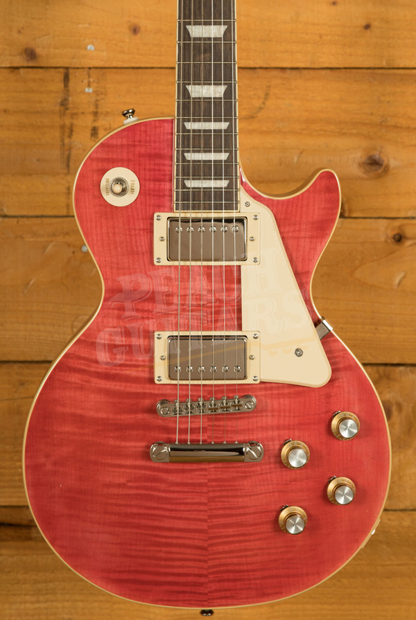 Epiphone Les Paul Standard 60s Figured | Fucshia w/Gigbag
