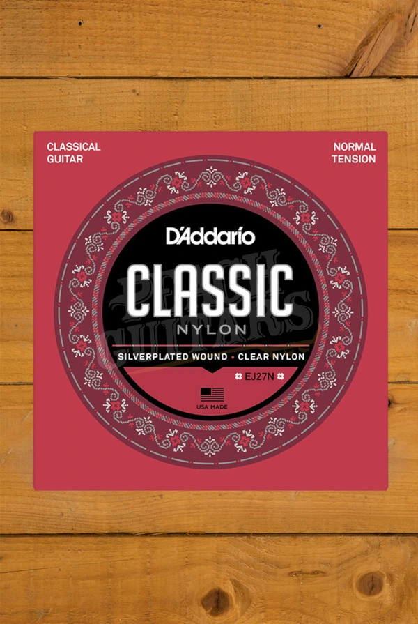 D'Addario EJ27N Nylon Classical Guitar Strings - Normal Tension