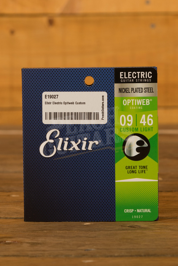 Elixir Electric Optiweb Strings - 09-46 (Custom Light)