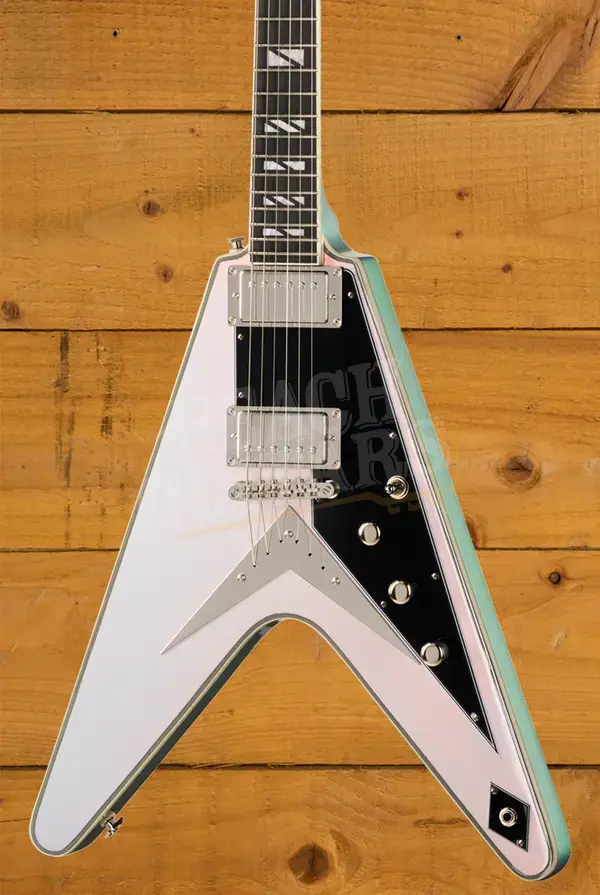 Epiphone Futura Flying V Custom | Quicksilver Shift